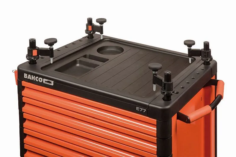 Staffa Bahco per protezione antivento o simile al carrello da officina collezione 1477K 1477K-AC16 con Freni di Sicurezza