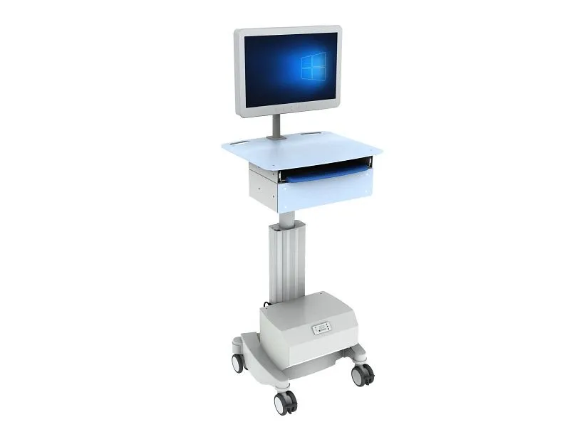 Traslatore Cinghia Carrello per reparto IT SIC-Design con regolazione altezza e alimentazione 600 x 530 x 1250-1600 mm PS-...