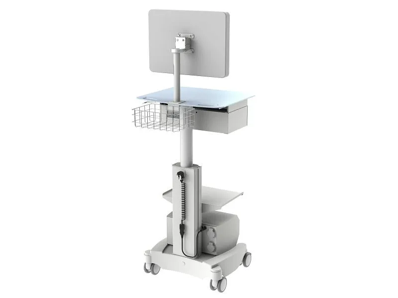 Traslatore Cinghia Carrello per reparto IT SIC-Design con regolazione altezza e alimentazione 600 x 530 x 1250-1600 mm PS-...