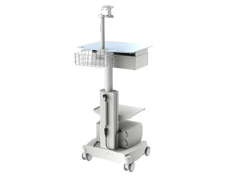 Traslatore Cinghia Carrello per reparto IT SIC-Design con regolazione altezza e alimentazione 600 x 530 x 1250-1600 mm PS-...