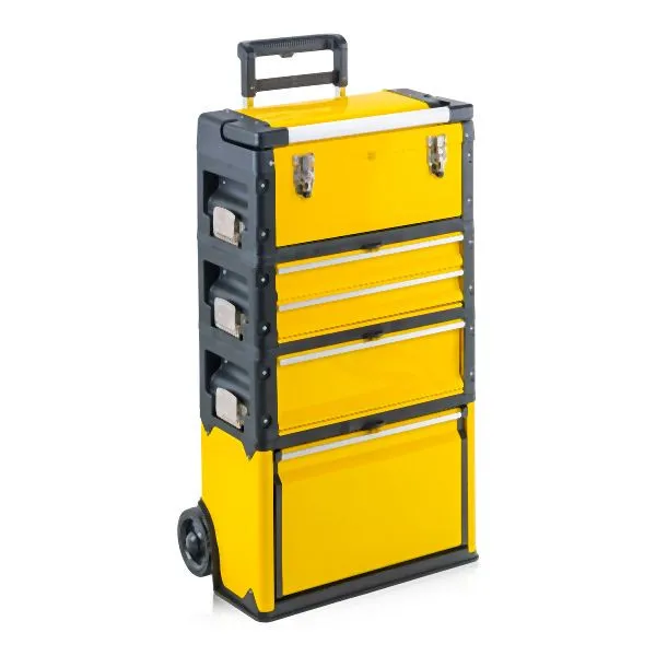 Traslatore Cinghia Carrello portautensili Metra 4 scomparti 1k.1.2.1 Comfort giallo 10529