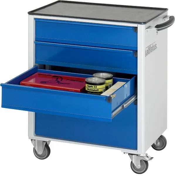 Traslatore Cinghia Carrello portautensili RAU collezione adlatus modello 7360 L700 x P500 x A860 mm incluso supporto metal...