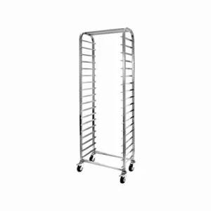 Traslatore Cinghia Carrello da trasporto Schneider acciaio inossidabile inserimento trasversale: 18 supporti GN 1/1 385035