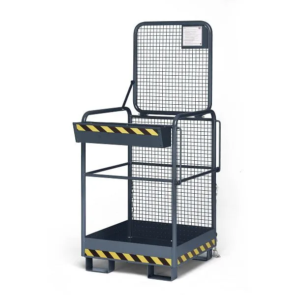 Traslatore Cinghia Cestino da lavoro RR Industrietechnik tipo RAK-One RAL 7016 120000013