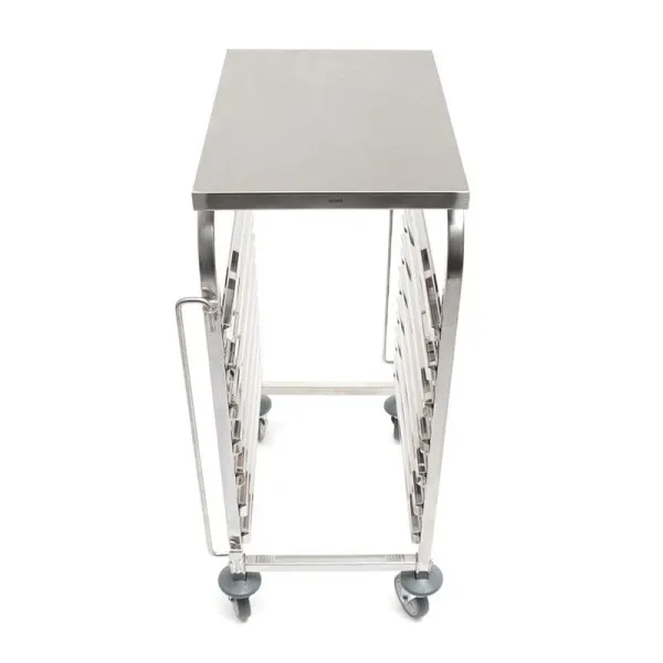 Trasportatore Rulli Manuale Carrello ALLPAX GN con ripiano per 7 contenitori GN 1/1 10014836