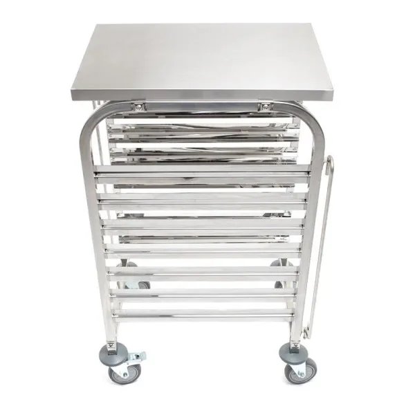 Trasportatore Rulli Manuale Carrello ALLPAX GN con ripiano per 7 contenitori GN 1/1 10014836