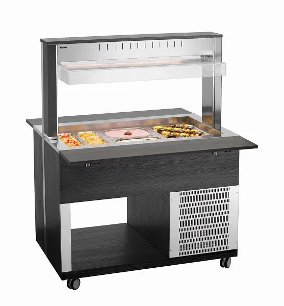 Trasportatore Rulli Manuale Carrello buffet Bartscher K3110-200A 125543V2