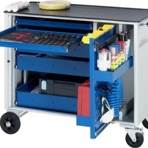 Trasportatore Rulli Manuale Carrello portautensili RAU collezione adlatus modello 10210 L1025 x P520 x A890 mm incluso sup...