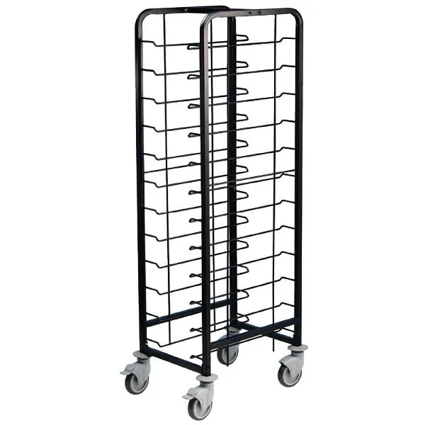 Trasportatore Rulli Manuale Carrello sgombero EAIS smaltato polvere 12 livelli DP290