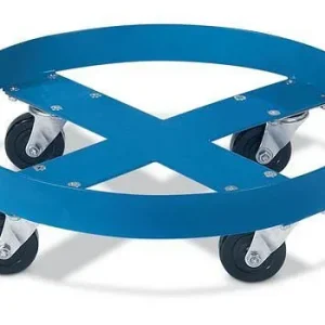 Trasportatore Rulli Manuale Rullo per fusti DENIOS DT1 acciaio per fusti da 200 litri max 350 kg 148-431