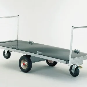 Growi Quader Jumbo zincato caldo larghezza 1000 mm ruote rinforzate 10016470