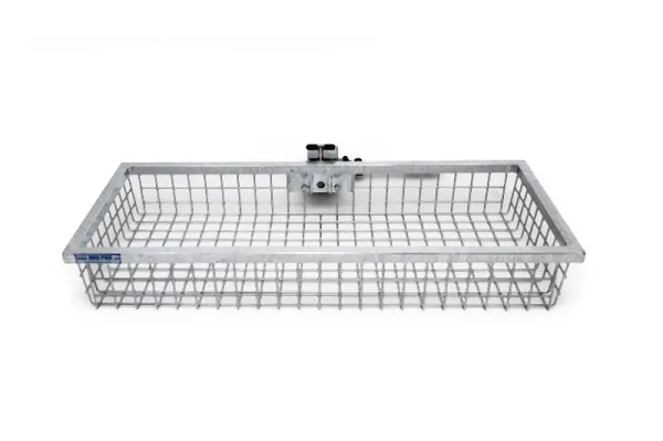 Portapacchi posteriore Optimal abbassabile con sgancio veloce nelle dimensioni 1200 x 500 x 175 mm 101457 Heck-Pack