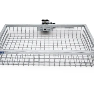 Portapacchi posteriore Optimal abbassabile con sgancio veloce nelle dimensioni 1000 x 600 x 175 mm 991354 Heck-Pack
