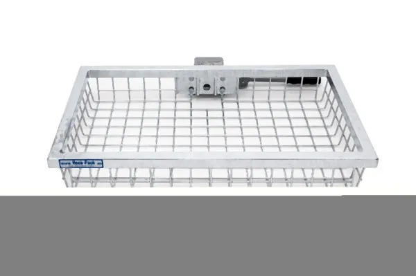 Portapacchi posteriore Optimal con sgancio veloce nelle dimensioni 800 x 500 x 125 mm 101350 Heck-Pack