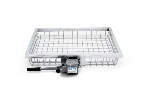 Portapacchi posteriore Optimal con sgancio veloce nelle dimensioni 800 x 500 x 125 mm 101350 Heck-Pack