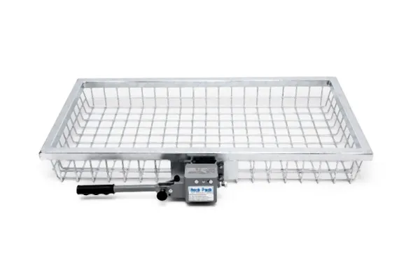 Portapacchi posteriore Optimal con sgancio veloce nelle dimensioni 1000 x 500 x 125 mm 111350 Heck-Pack