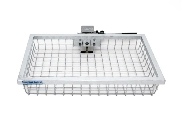 Portapacchi posteriore Optimal pieghevole con sgancio veloce nelle dimensioni 800 x 500 x 125 mm 900293 Heck-Pack