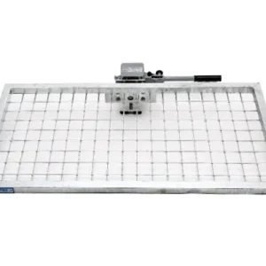 Portapacchi posteriore Optimal pieghevole con sgancio veloce di dimensioni 1000 x 500 x 35 mm (griglia piatta) 900345 Heck...