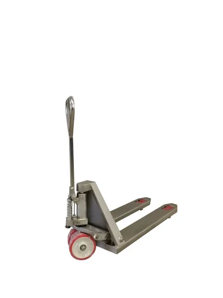 Transpallet manuale Easyinox acciaio inossidabile con rulli individuali EHP-11520S