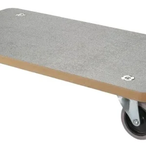 Rulli BS rullo versatile 290x580 mm rivestito MDF ruota gomma grigia 75 mm portata 200 kg confezione da 2 .-ROLLER.085 BS...