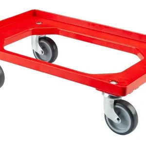 Rullo di trasporto rulli BS per scatole 60x40 cm rosso T.-ROLLER.1R BS Rollen