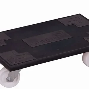 Cane da arredamento VARIOfit - Europa con ruote piroettanti plastica dimensioni esterne: 600 x 350 x 145 mm (LxP) confezio...
