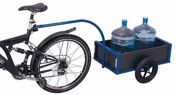 Rimorchio per bicicletta poco pesante VARIOfit dimensioni esterne: 1.595 x 625 x 765 mm (LxPxA) fino -1180