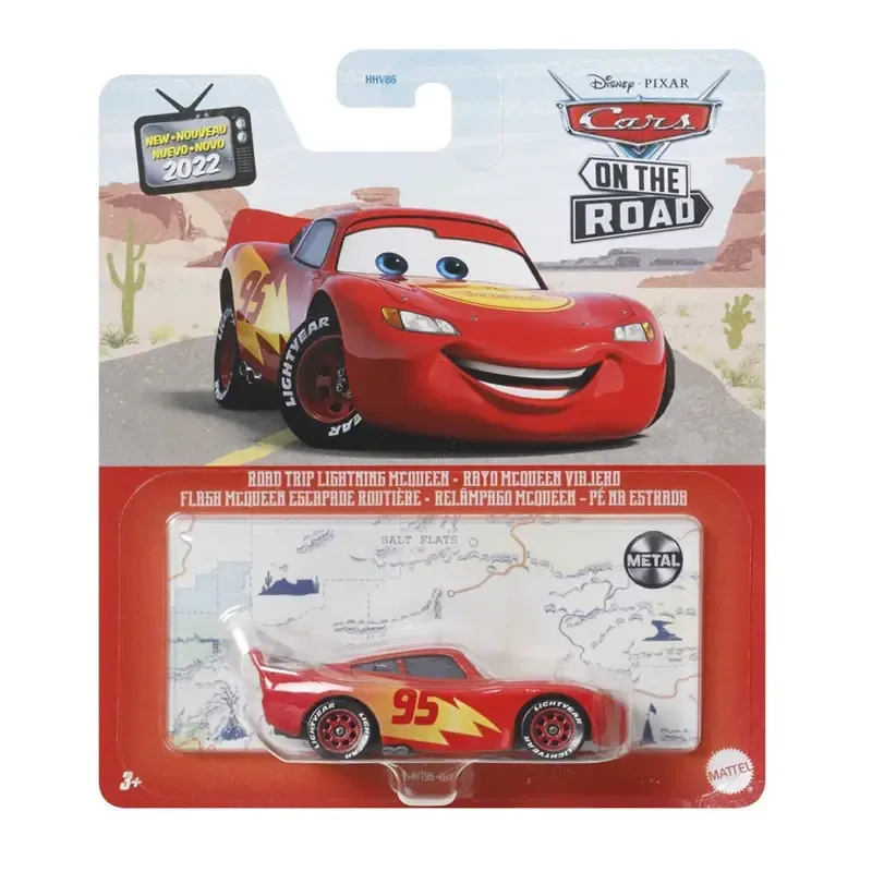 Cars Veicolo Saetta McQueen Road Trip HHT95