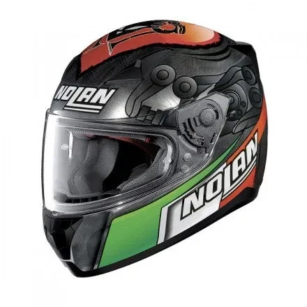 CASCO INTEGRALE NOLAN N60-5 GEMINI REPLICA MELANDRI 035