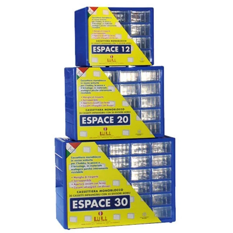Borsa per Utensili Contenitore Espace 12-20-30 cassetti