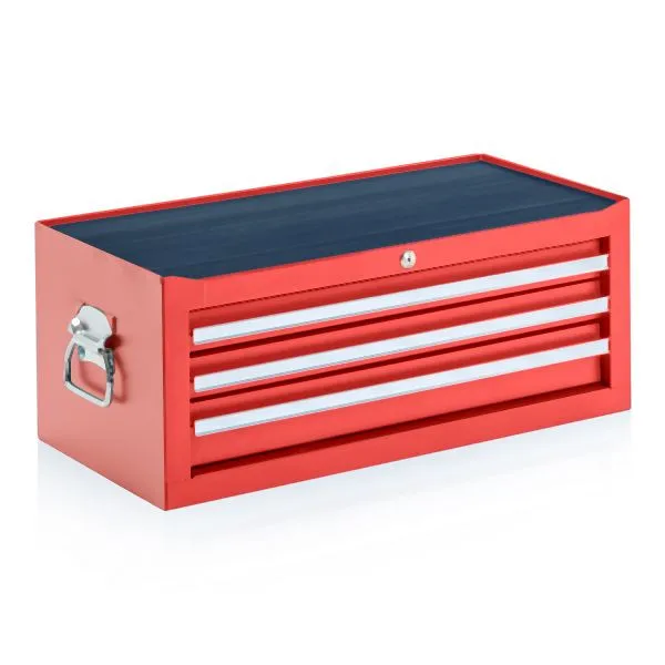 Cassetta portautensili Metra top 3 cassetti rossa 10227 con 5 Cassetti