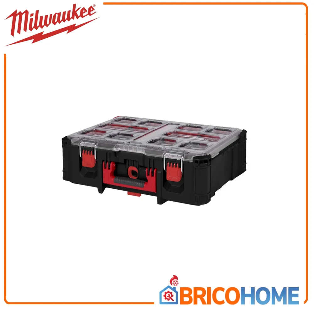 Robusto e Durevole Cassetta porta minuterie PACKOUT™ Organizer XL Milwaukee Fashion