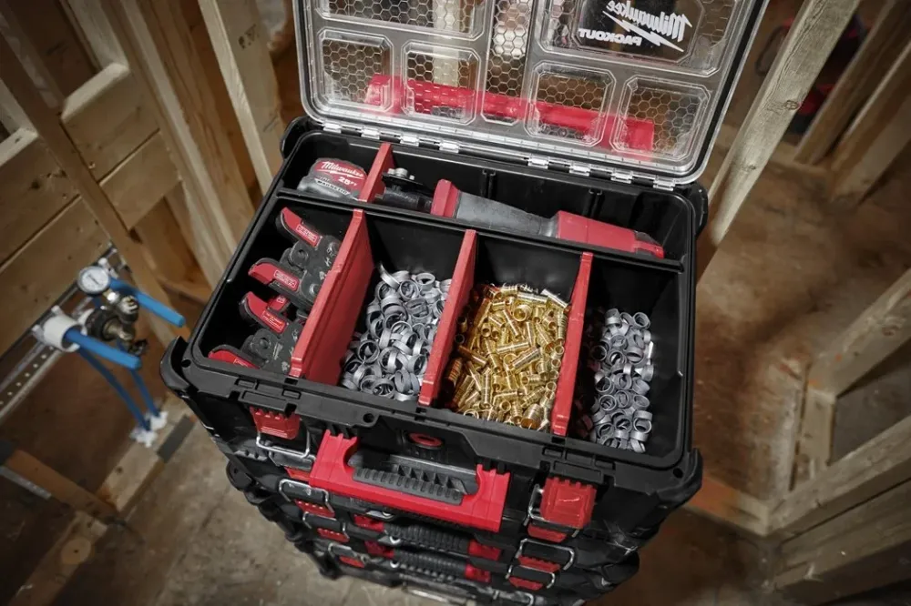 Robusto e Durevole Cassetta porta minuterie PACKOUT™ Organizer XL Milwaukee Fashion