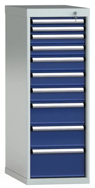 Carrello Portatile Cassettiera KLW 1150 x 419 x 750 mm x L x P dimensioni di installazione: 150 mm divisione: 18x36 unità...