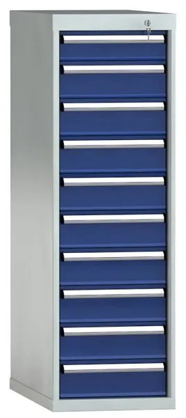 Cassettiera KLW 1325 x 419 x 750 mm x L x P dimensioni di installazione: 1225 mm divisione: 18x36 unità SDB1325-10EP-001 p...