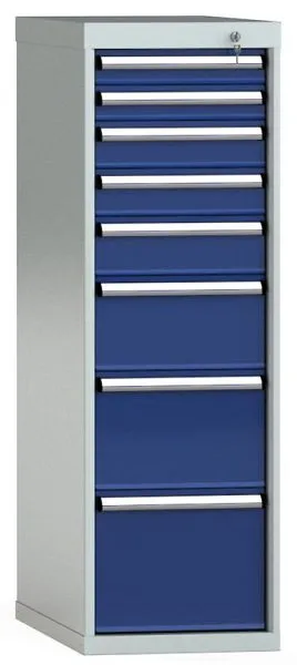 Cassettiera KLW 1325 x 419 x 750 mm x L x P dimensioni di installazione: 1225 mm divisione: 18x36 unità SDB1325-08EP-001 c...