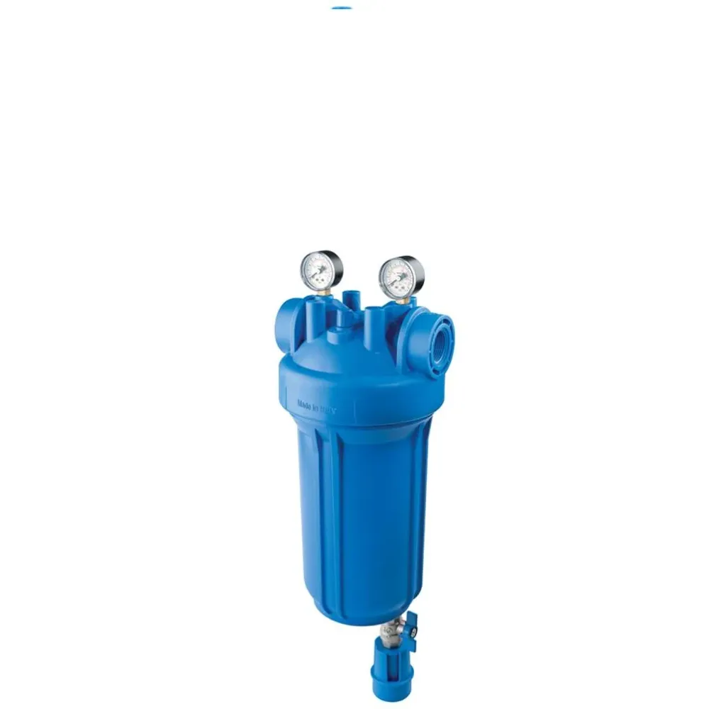DP BIG SM 10 1" AB Alloggiamento del filtro ad alte prestazioni Valvola di scarico con filettatura da 1" pollici