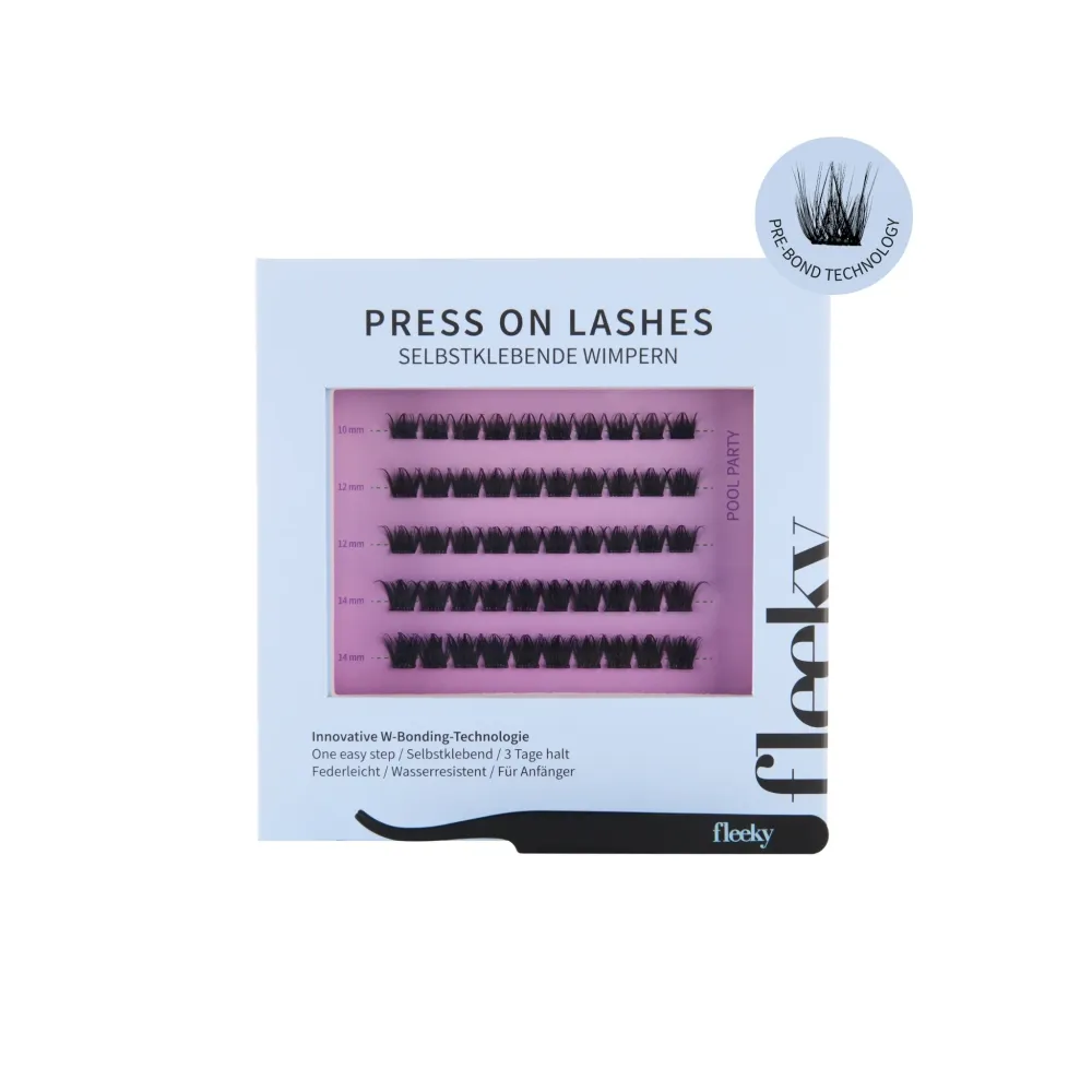 Press On Lashes - Pool Party