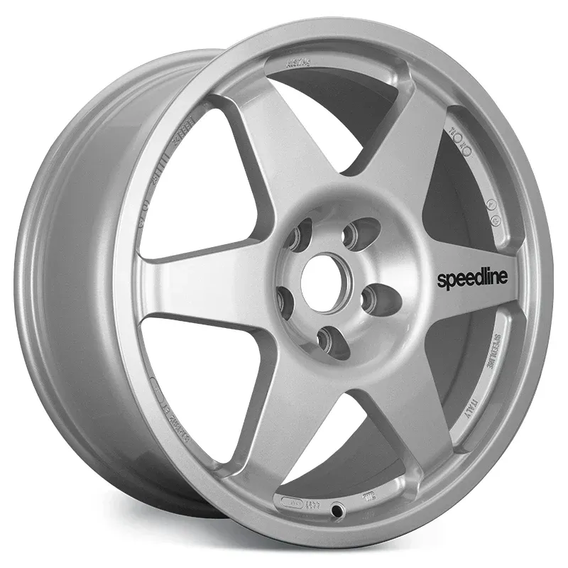 Speedline - 2013 History (silver) x Subaru Impreza 2.0 Turbo GT 218 Hp (1998-2001)
