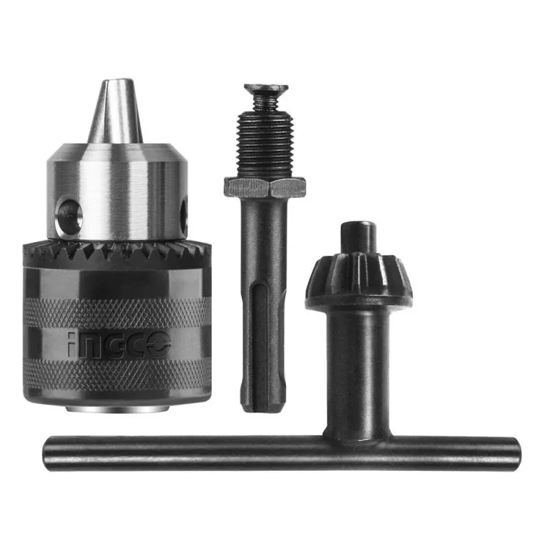 Certificato CE Mandrino 13 mm con cruciale e adattatore Ingco