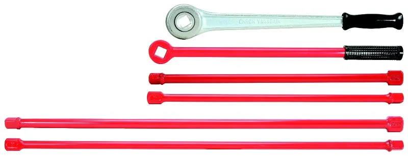 KS Tools Chiave per nipplo del radiatore da 1" 800 mm 131.0800