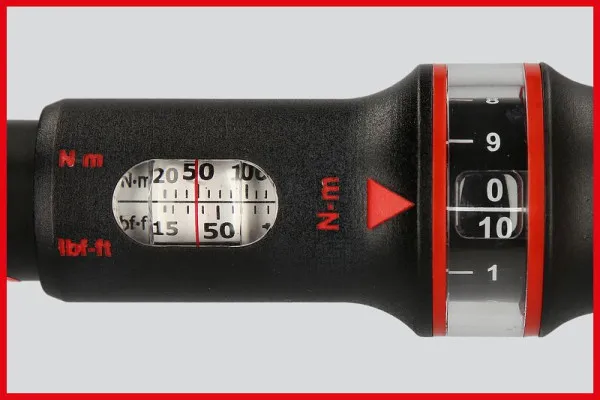 Chiave dinamometrica con inserto di precisione KS Tools 9x12 mm ERGOTORQUE® 5-25 Nm 516.1612