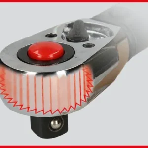 KS Tools Chiave dinamometrica cricchetto 1/2" ERGOTORQUE®precision 80-420Nm 516.1582
