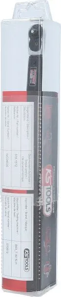 KS Tools Chiave dinamometrica cricchetto ERGOTORQUE®precision da 1/4" 5-25 Nm 516.1512