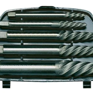Teng Tools Set di estrattori per viti spirale 5 pezzi SE05 con Anima Acciaio