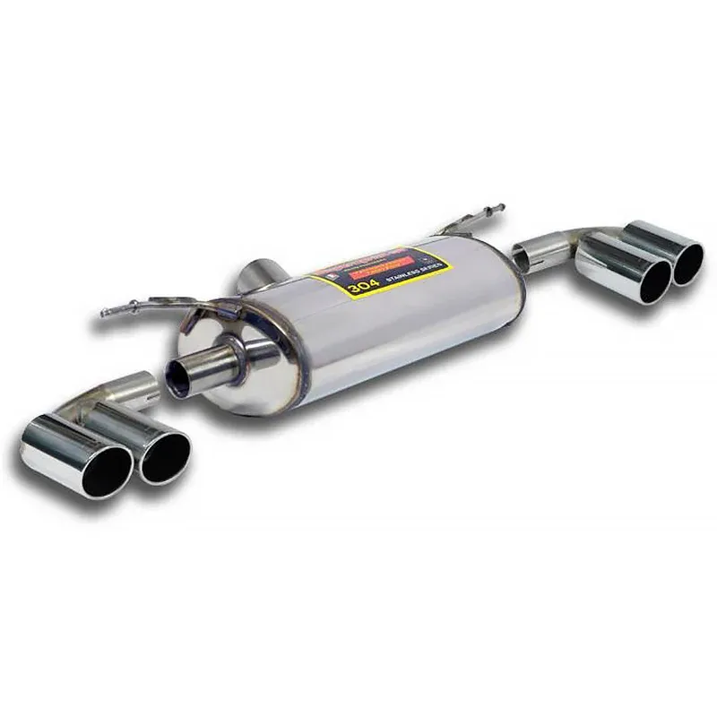 Supersprint - Finale con silenziatore 2 x Ø80 mm DX+SX x BMW M135i 235-240 kw (F20/F21)