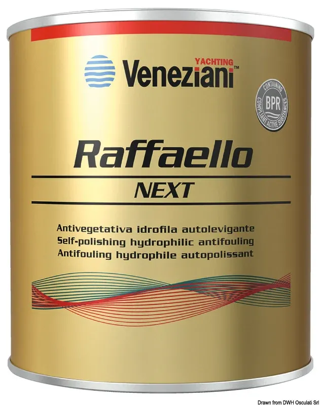 Antivegetativa Raffaello rossa 2,5 l