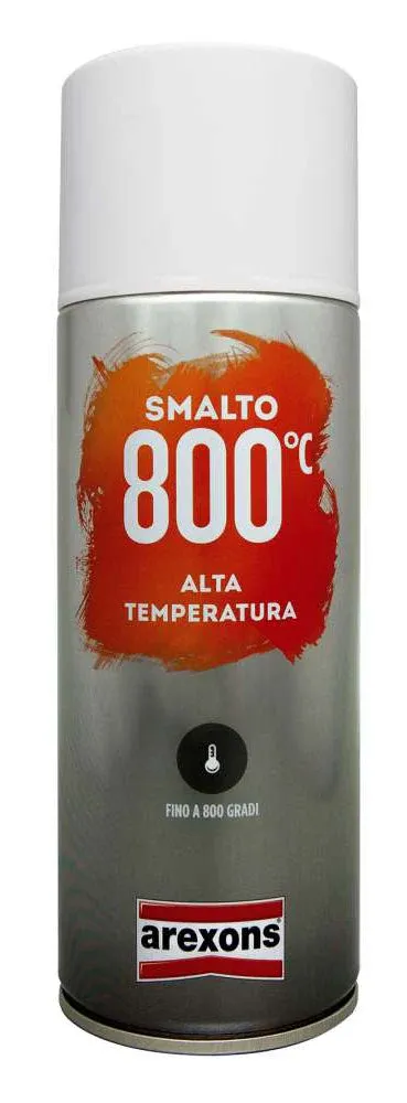Arexons Vernice Spray Smalto 800 °C Alta Temperatura Ml. 400 Trasparente 6.00 Pz