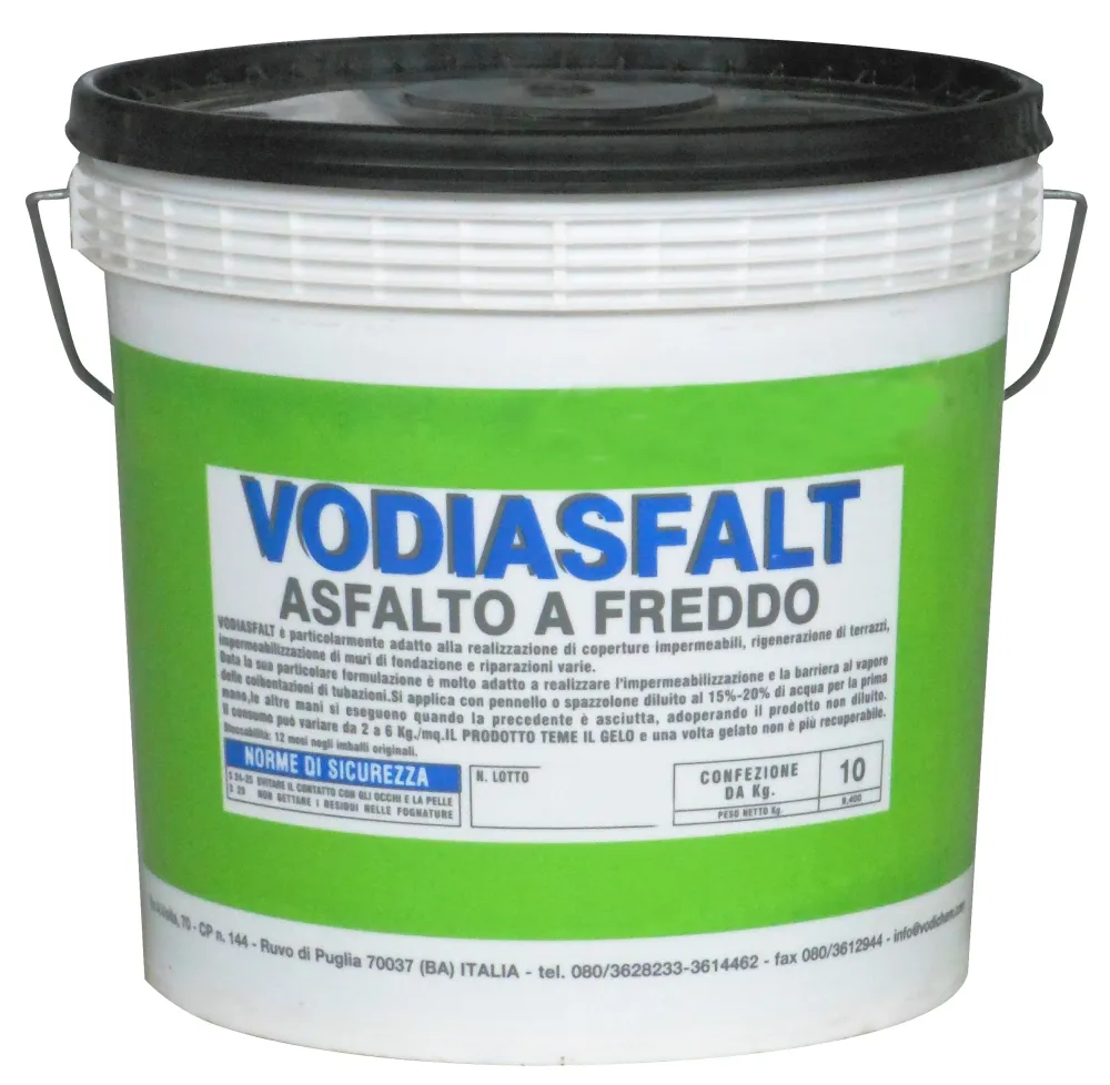 Asfalto Freddo Vodiasfalt Kg. 3 6.00 Pz