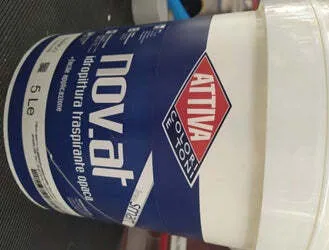 ATTIVA NOV.AT - IDROPITTURA TRASPIRANTE OPACA 5 LT BIANCO